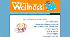 Desktop Screenshot of pittmeadowswellness.com